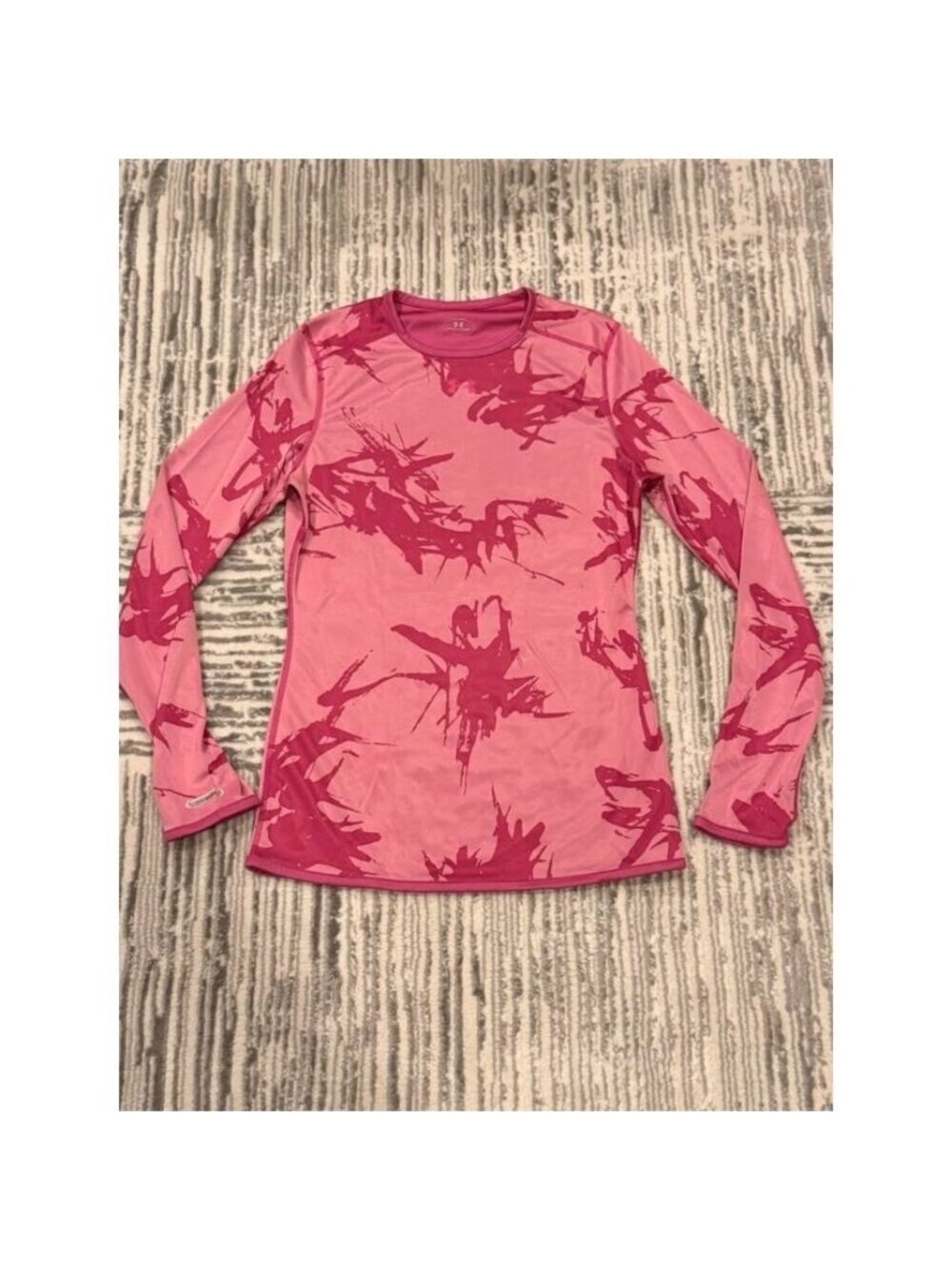 NEW Under Armour women's small pink reversible All-Season Gear top MSRP $70